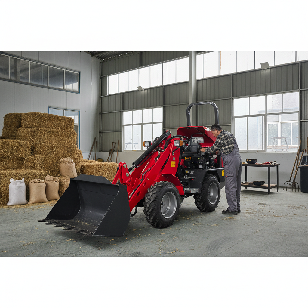 Farming In Agriculture - 2Ton Telescopic Arm Loader with Diesel