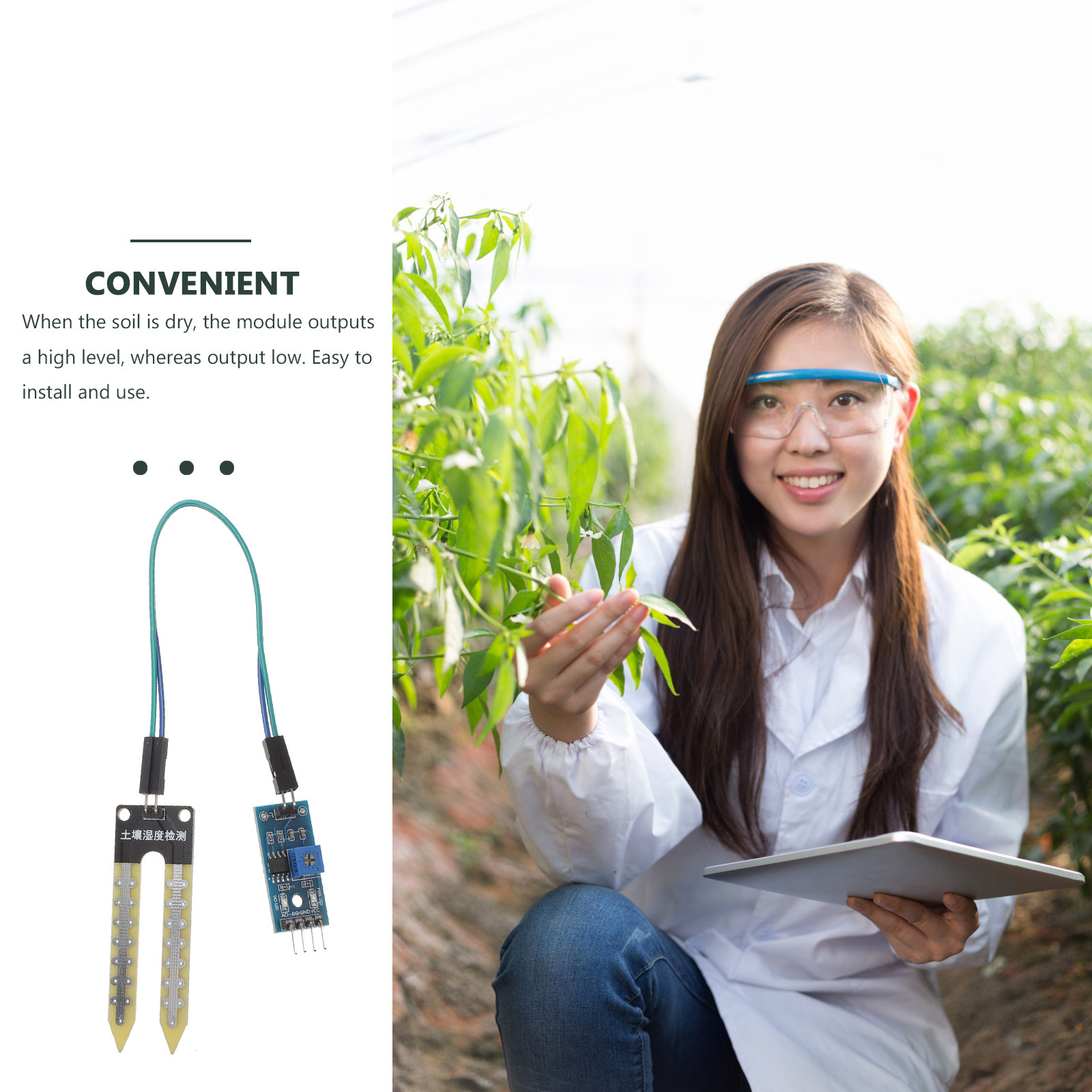 1Set Soil Hygrometer Module Ad – Soil Moisture Sensor recenzja i cena