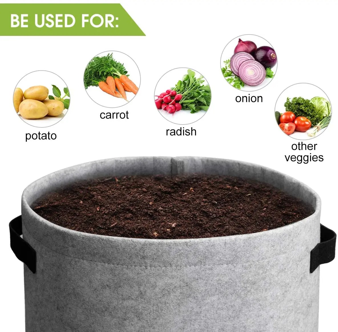 3Styles Felt plant grow bags n – Agriculture Vertical Farming recenzja i cena