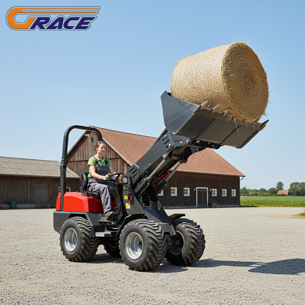 2Ton Telescopic Arm Loader wit – Farming In Agriculture recenzja i cena