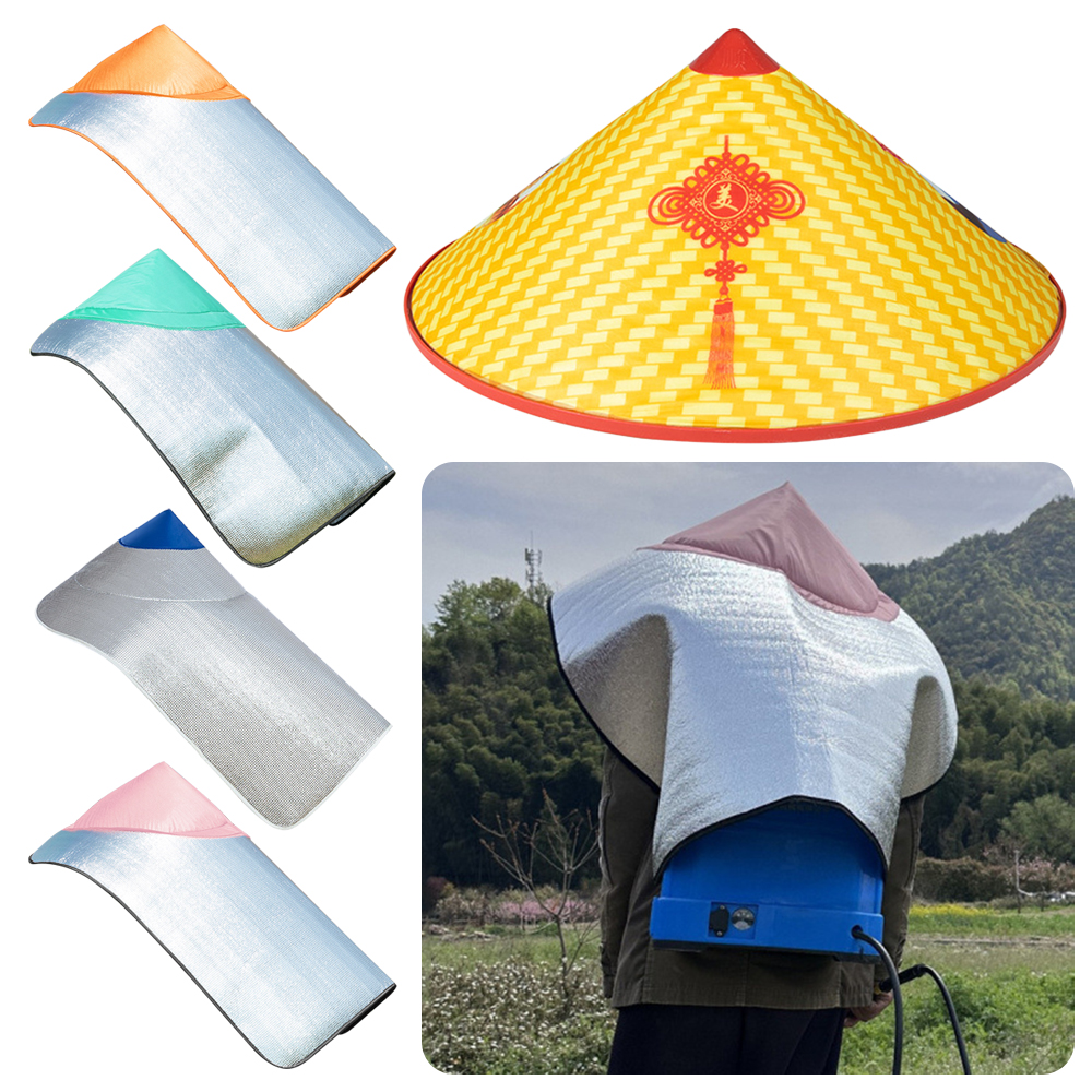 Heat Insulation Sun Hats Cloak – Agriculture Farming Hats recenzja i cena