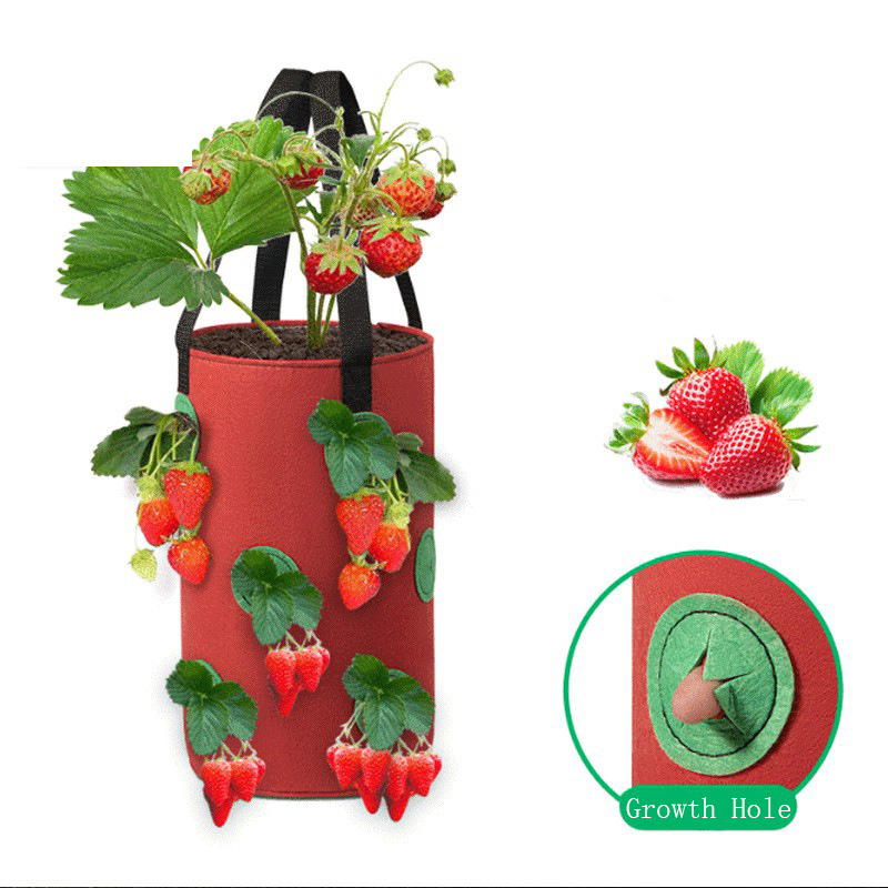 1Pc Hanging Planting Bag Straw – Agriculture Vertical Farming recenzja i cena